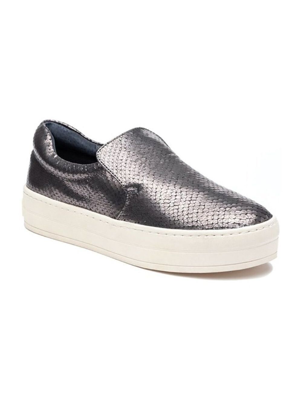JSlides Harry Women's Sneaker Pewter Embossed